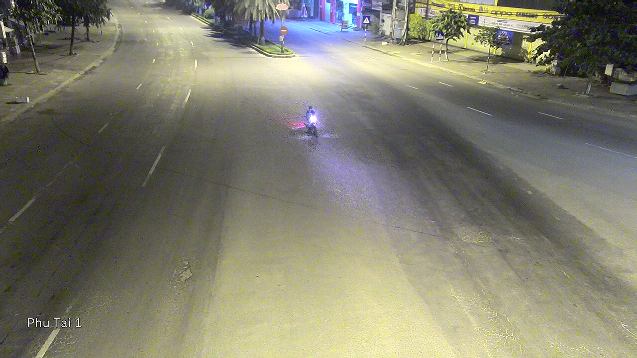 Xem camera giao thông Quy Nhơn Bình Định hình ảnh tuyến đường camera Ngã 3 Phú Tài 1