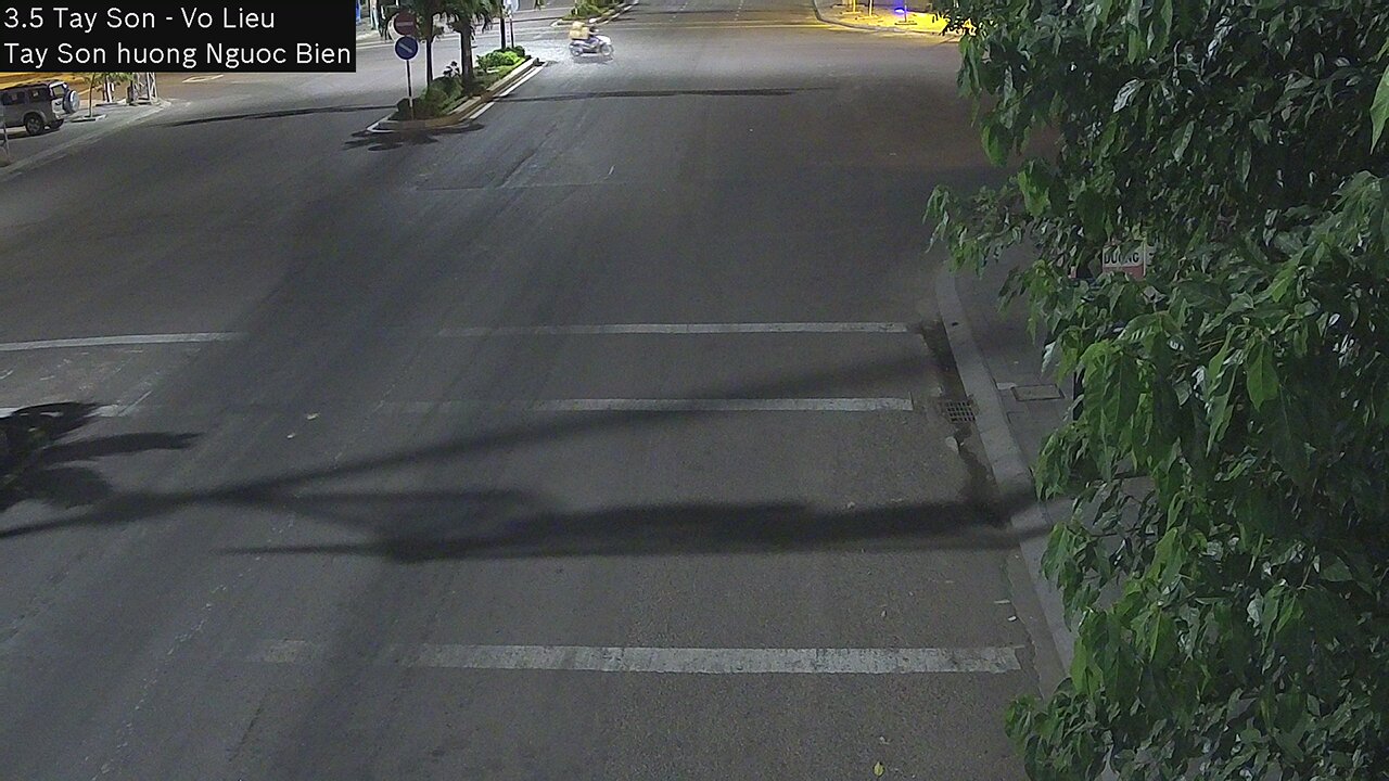 Xem camera giao thông Quy Nhơn Bình Định hình ảnh camera tuyến đường Tây Sơn hướng ngược biển