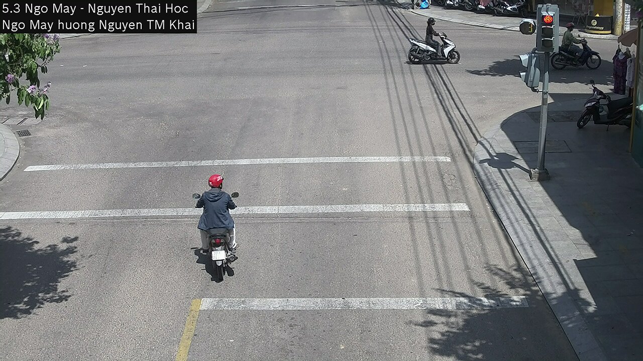 Xem camera giao thông Quy Nhơn Bình Định hình ảnh camera tuyến đường Ngô Mây - Hướng về đường Nguyễn Thị Minh Khai