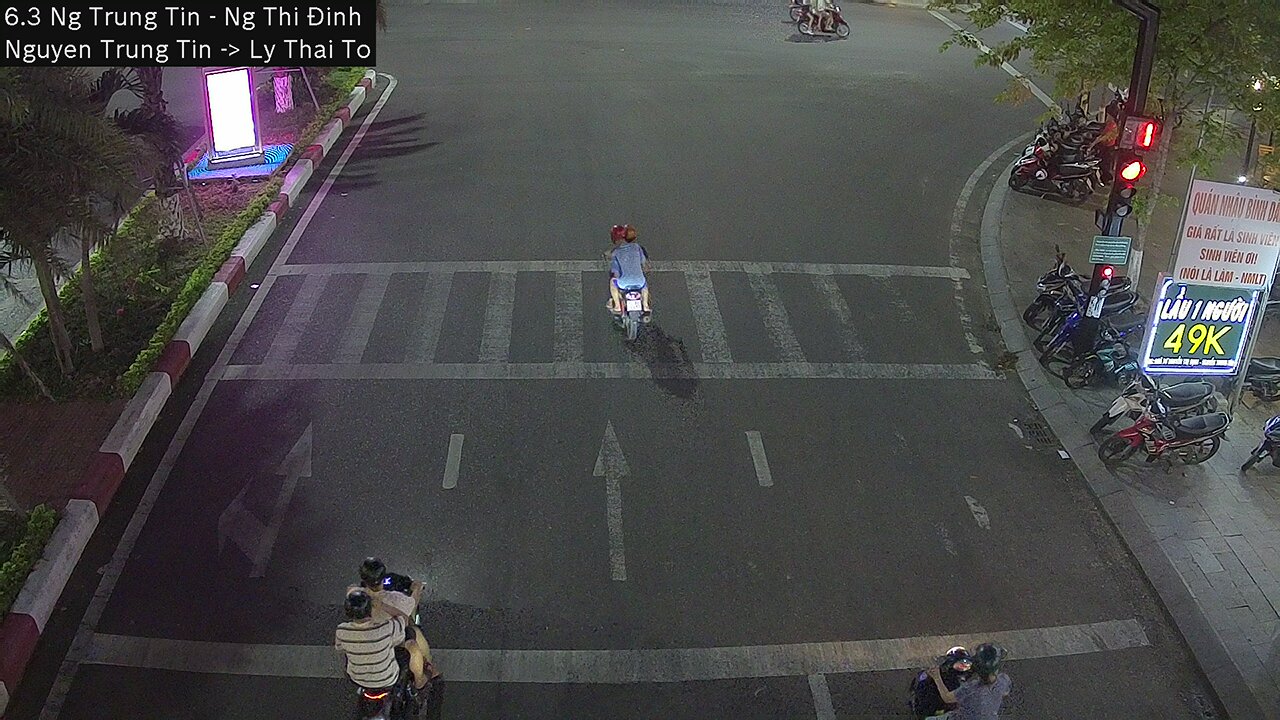 Xem camera giao thông Quy Nhơn Bình Định hình ảnh camera tuyến đường Nguyễn Trung Tín - Hướng Lý Thái Tổ