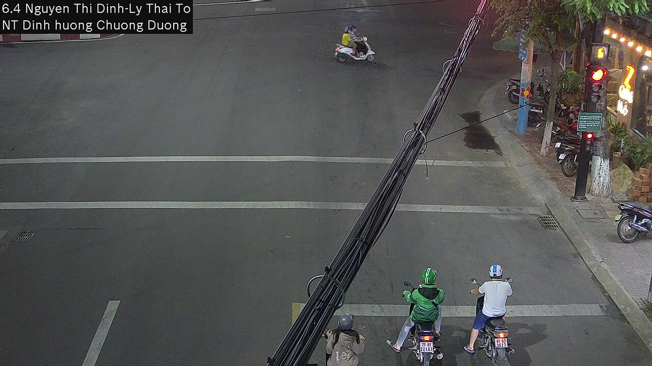 Xem camera giao thông Quy Nhơn Bình Định hình ảnh camera tuyến đường Nguyễn Thị Định - Hướng về đường Chương Dương