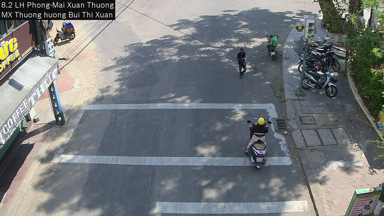 Xem camera giao thông Quy Nhơn Bình Định hình ảnh camera tuyến đường Mai Xuân Thưởng - Hướng về đường Bùi Thị Xuân