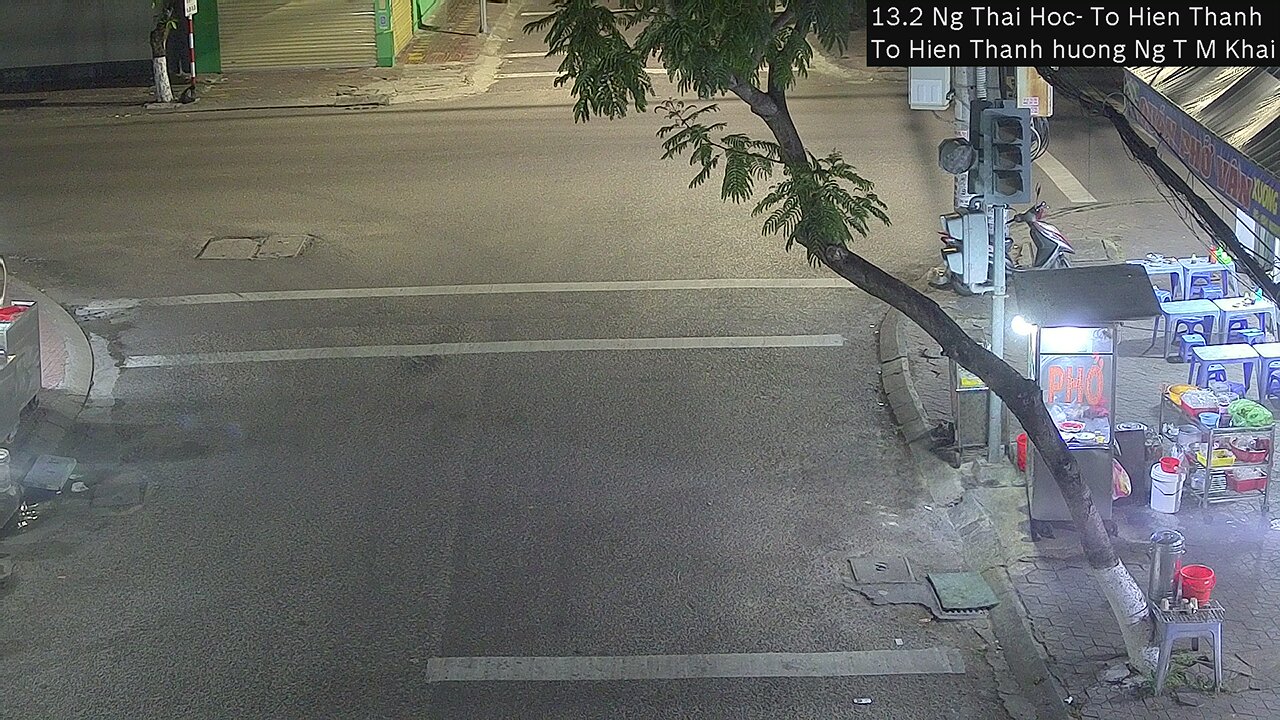 Xem camera giao thông Quy Nhơn Bình Định hình ảnh camera tuyến đường Tô Hiến Thành - hướng đi Nguyễn Thị Định